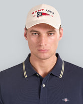 Nautical Graphic Cap Cream / OS