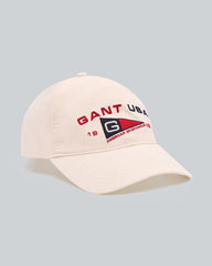 Nautical Graphic Cap Cream / OS