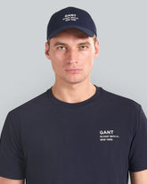 Small Script Graphic Cap Blue / OS