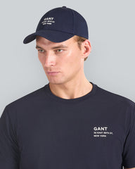 Small Script Graphic Cap Blue / OS