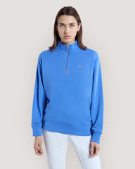 Shield Half Zip Sweatshirt Blue / M