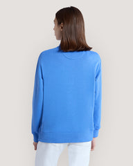 Shield Half Zip Sweatshirt Blue / M