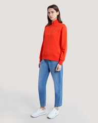 Shield Half Zip Sweatshirt Red / M