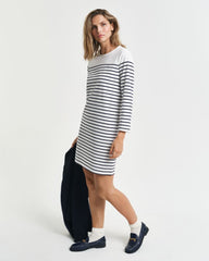 Breton Crew Neck Dress