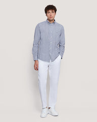Gant Men’S Regular Fit Poplin Banker Stripe Shirt