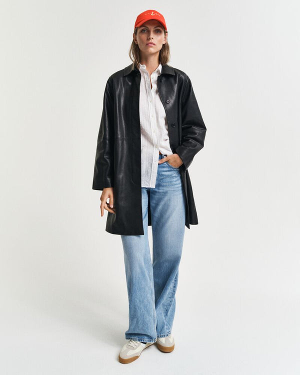 Relaxed Fit Tonal Striped Seersucker Shirt