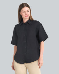 GANT LINEN RELAXED SS WOMEN’S SHIRT