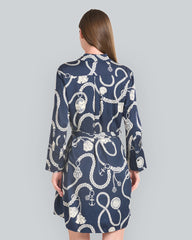 Sailing Print Shirt Dress