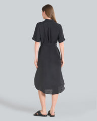 GANT REGULAR-FIT LINEN SS SHIRT DRESS