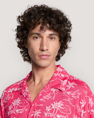 Relaxed Fit Island Print Shirt