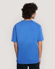 Varsity Worn Graphic T-Shirt Blue / M