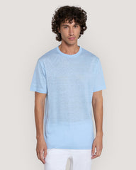 Linen T-Shirt Blue / M