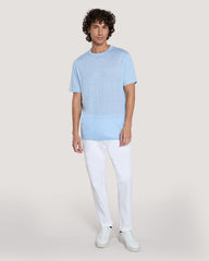 Linen T-Shirt Blue / M