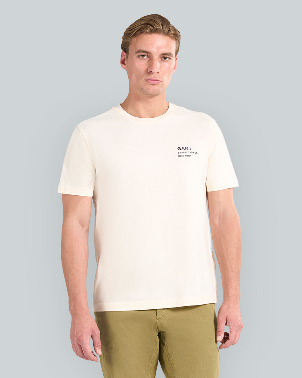 Small Graphic T-Shirt Cream / L