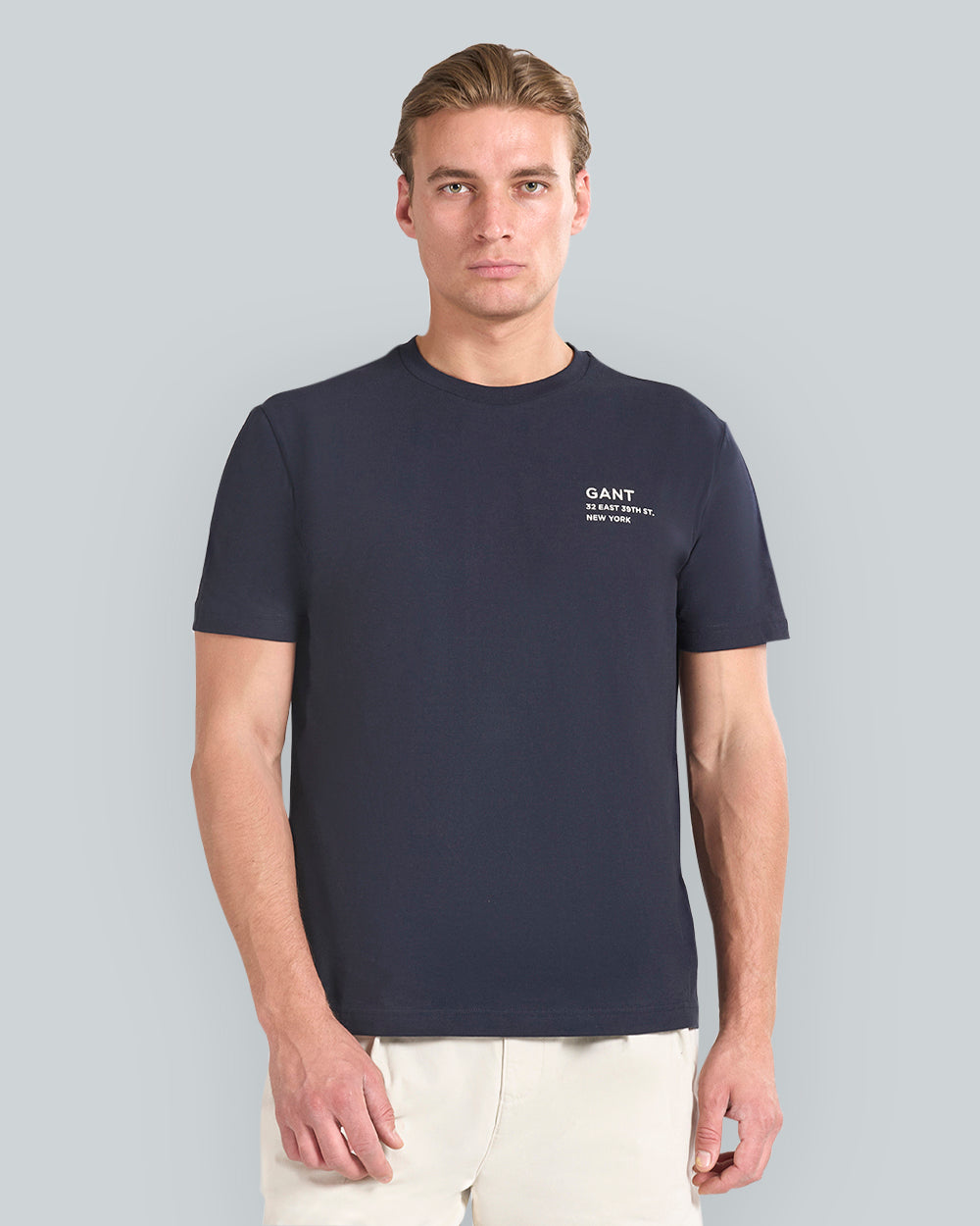 Small Graphic T-Shirt Blue / L