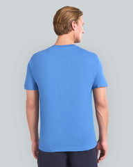 GRAPHIC PRINTED TSHIRT Blue / L