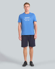 GRAPHIC PRINTED TSHIRT Blue / L