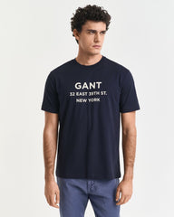 GRAPHIC PRINTED TSHIRT Blue / S