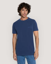 SLIM SUNFADED SS PIQUE TSHIRT Blue / M