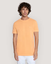 SLIM SUNFADED SS PIQUE TSHIRT Orange / M