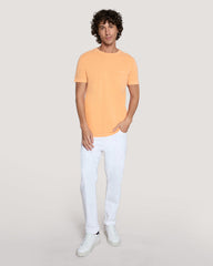 SLIM SUNFADED SS PIQUE TSHIRT Orange / M