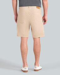 REG COT/LINEN JEANS SHORTS Dry Sand / 36