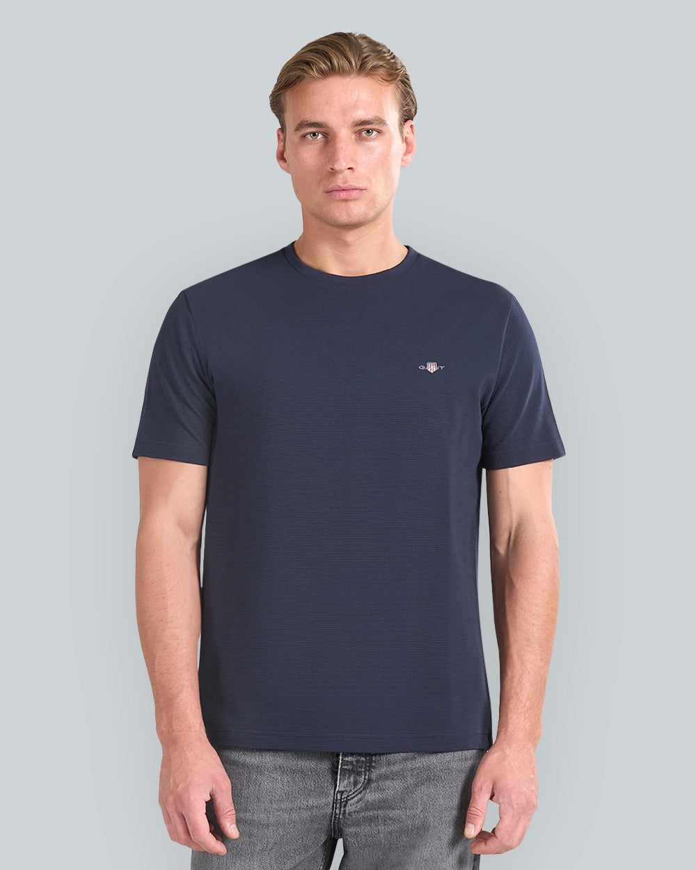 TEXTURE SS TSHIRT Blue / L