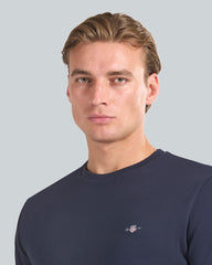 TEXTURE SS TSHIRT Blue / L