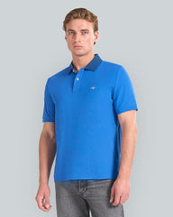 TIPPING DETAIL POLO Blue / L