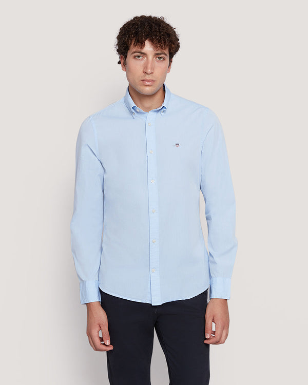 Gant Men’S Slim Fit Cotton Poplin Shirt