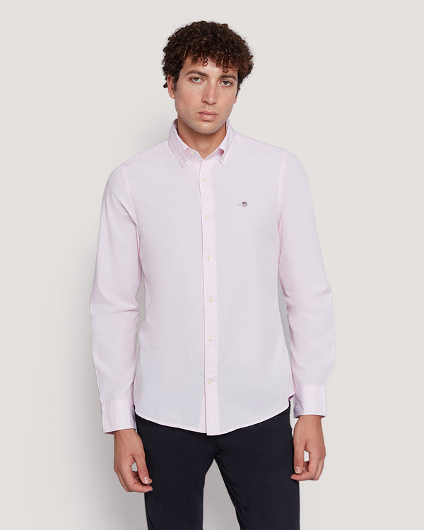 Gant Men’S Slim Fit Cotton Poplin Shirt
