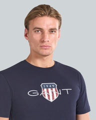 REG ARCHIVE SHIELD TSHIRT Blue / L