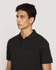 بولو بأكمام قصيرة Gant Regular Tonal Shield
