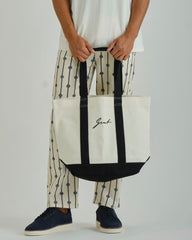 RAMADAN COTTON CANVAS CITY TOTE White / OS