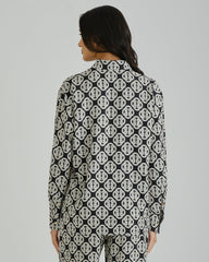 Gant Ramadan Collection – Women's Black Printed Blouse