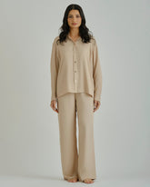 REL BLOUSE Dry Sand / 36