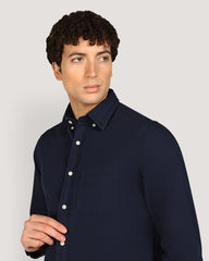 Gant Regular Garment Dyed Twill Shirt For Men