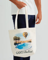 Gant Dubai Capsule Graphic Tote Bag – Cream