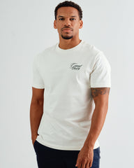 Gant Dubai Capsule Graphic Short Sleeve T-Shirt – Eggshell