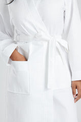 South Beach Cotton Waffle Robe