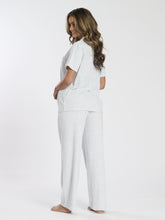 South Beach Luxury Brushed Rib Short Sleeve Traditional Set