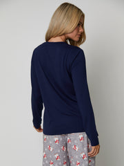 South Beach Penguin Long Sleeve Top And Trouser Set