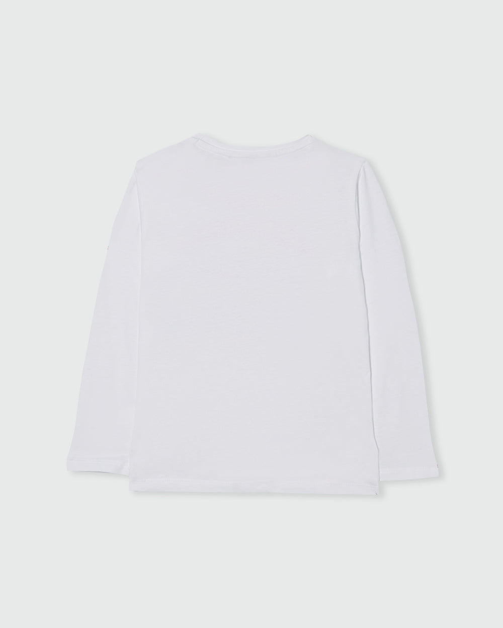 Ovs Fagottino Long-Sleeved T-Shirt With Stereo Print White / 24-30M