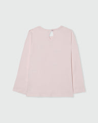 Ovs T-Shirt With Long Sleeves And Rabbit Print Pink / 24-36M