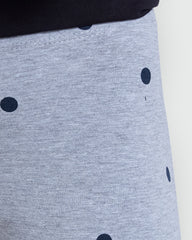 Ovs Leggings With All-Over Print Blue / 9-10Y