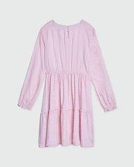 Ovs Housebrand Floral Dress With Flounce Pink / 13-14Y