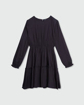 Ovs Housebrand Viscose Dress With Flounce Black / 13-14Y