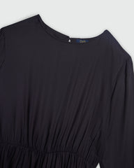 Ovs Housebrand Viscose Dress With Flounce Black / 13-14Y