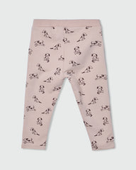 Ovs Joggers With Puppies Print Pink / 24-36M