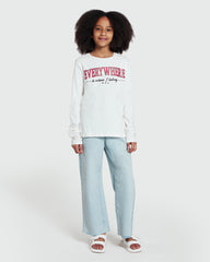 Ovs Girls Everywhere Print Long Sleeve T-Shirt Pink / 13-14Y